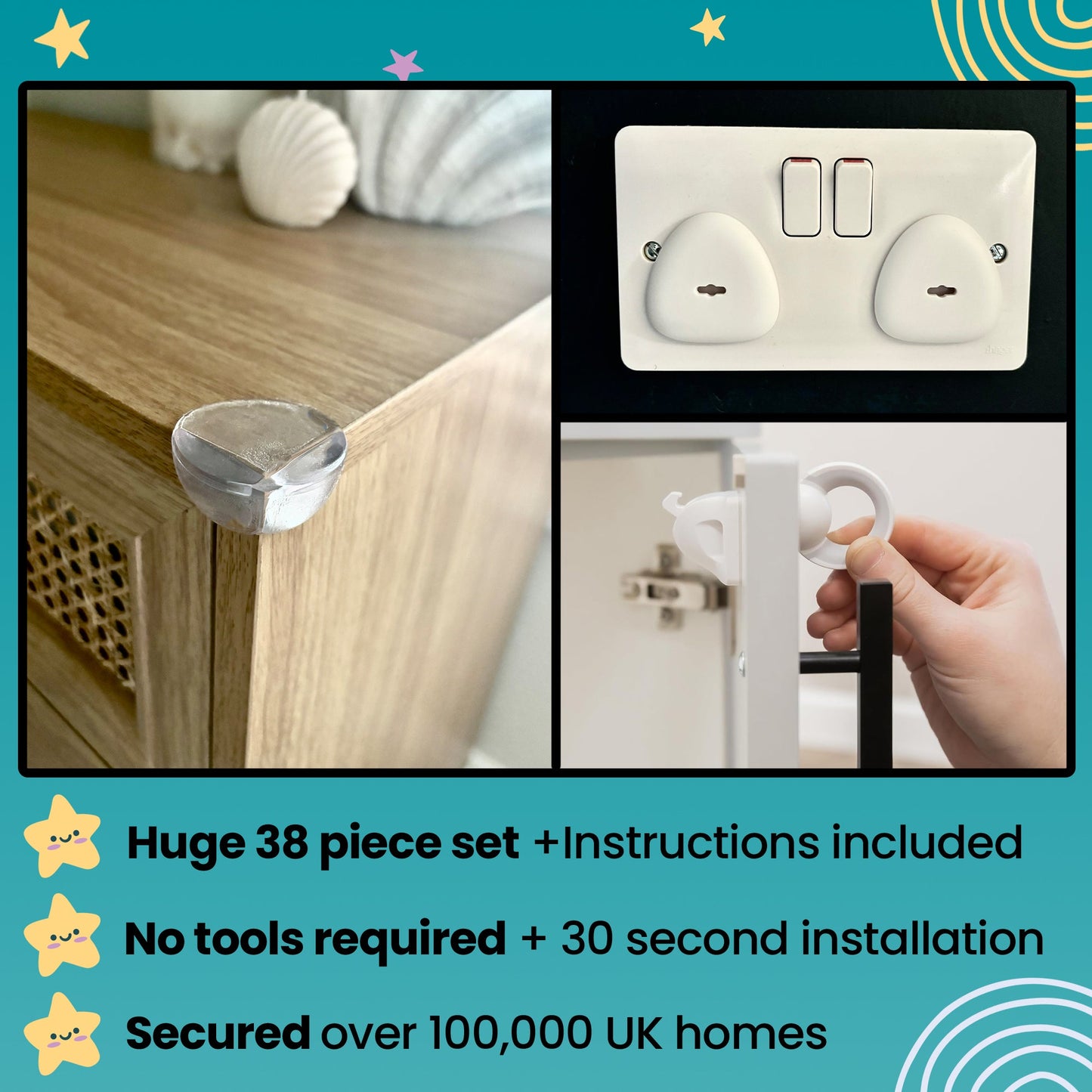 Magnetic Lock Babyproofing Kit
