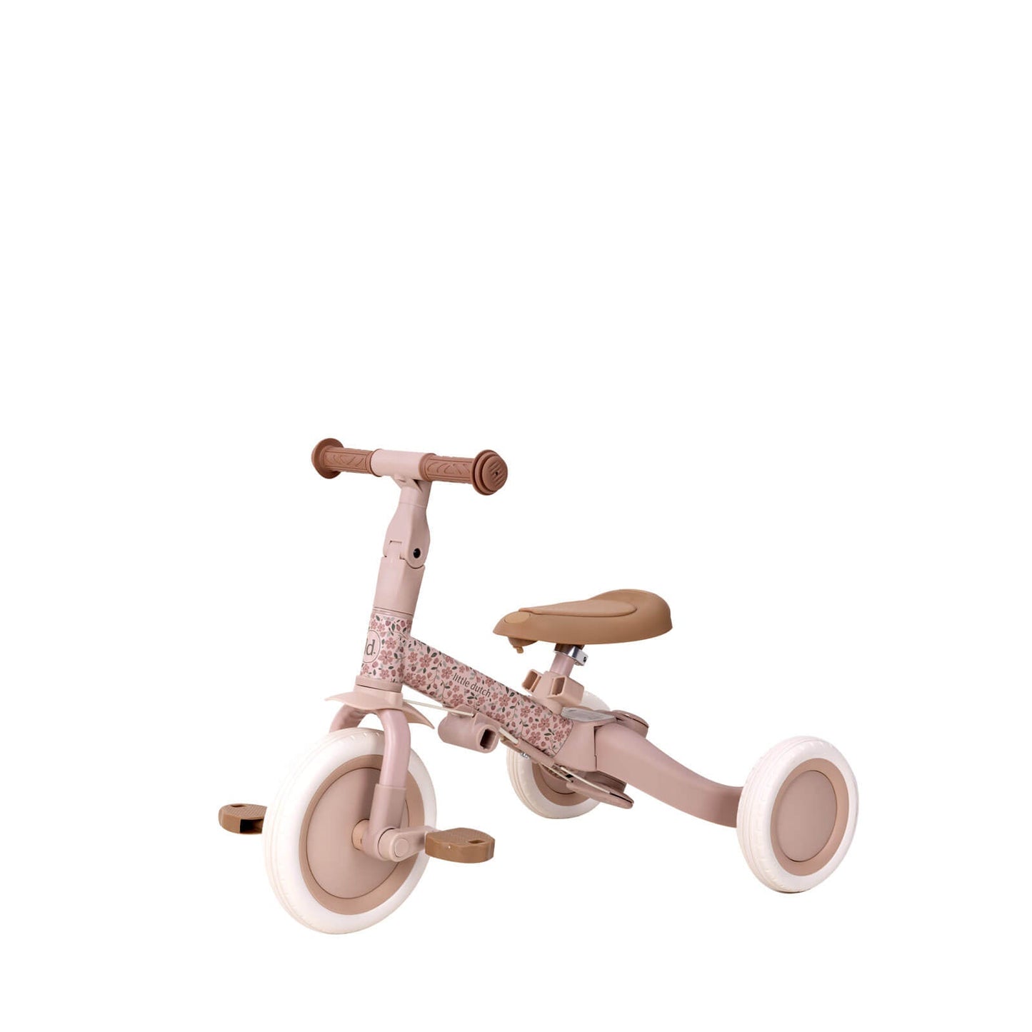4 In 1 Trike - Pink Flowers