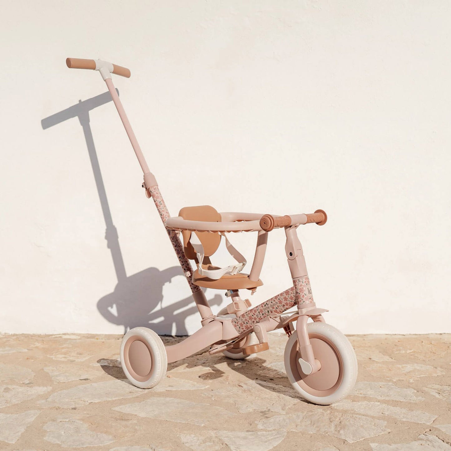 4 In 1 Trike - Pink Flowers