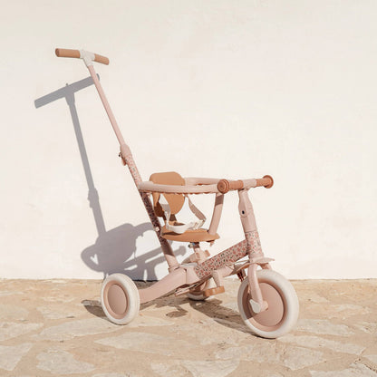 4 In 1 Trike - Pink Flowers